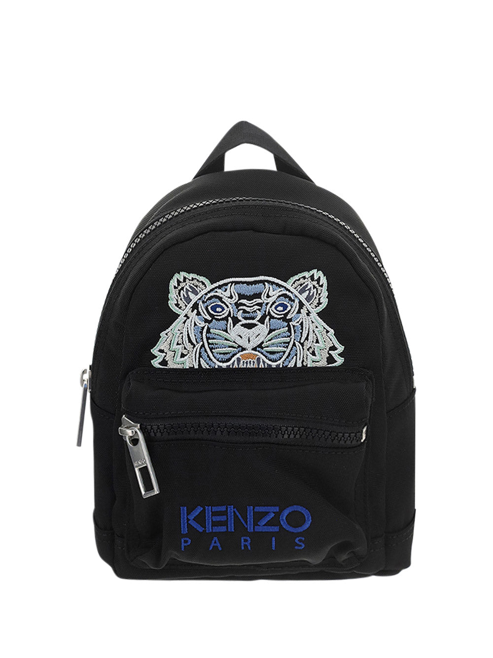 Mini Canvas Kampus Tiger Backpack - Black