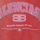 Maison T-Shirt Medium Fit - Red