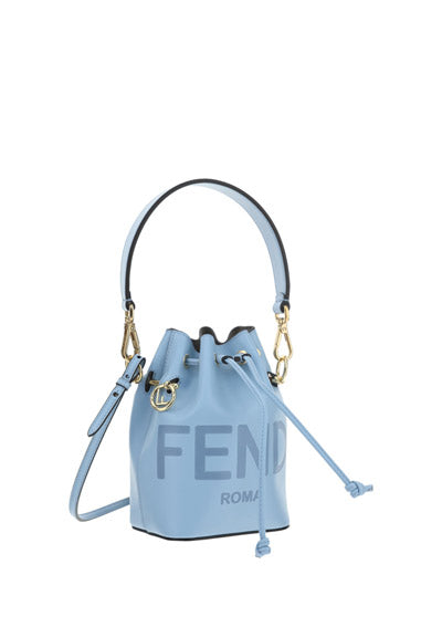 Mon Tresor Leather Mini Bag - Blue