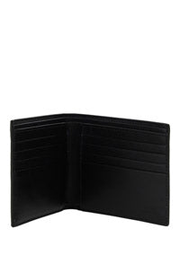 Leather Bi-Fold Wallet - Blue