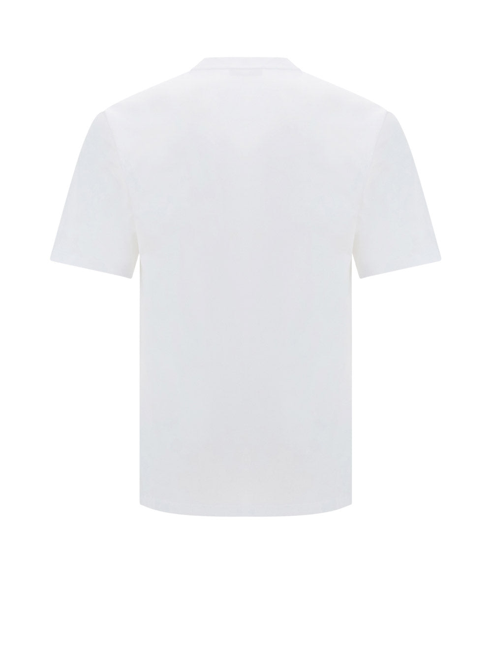 Cotton Embroidered  T-Shirt - White