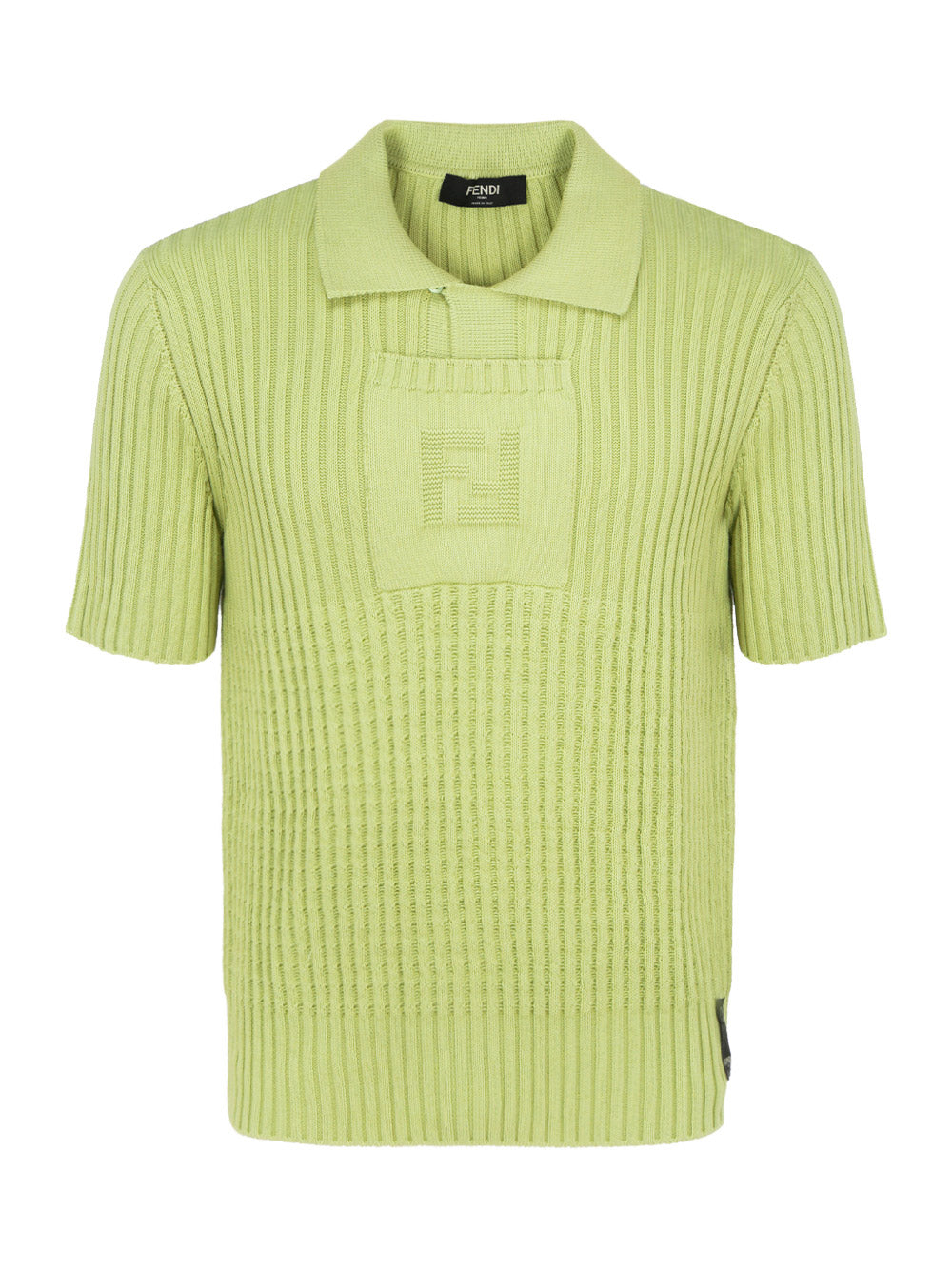 Knit Polo Shirt - Green