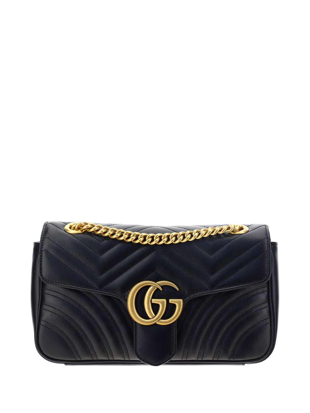 Gucci GG Marmont 2.0 Matelassé Leather Shoulder Bag - Black - One Size