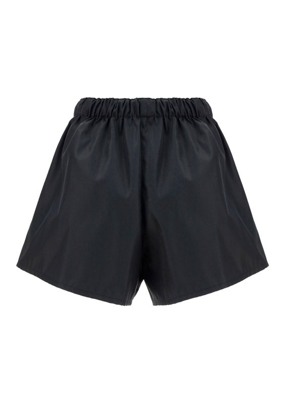 Re-Nylon Gabardine Bermuda Shorts - Black