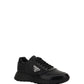 Prax 01 Sneakers in Nylon & Leather - Black