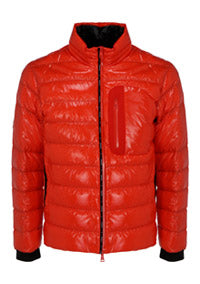 Maewo Short Down Jacket - Orange