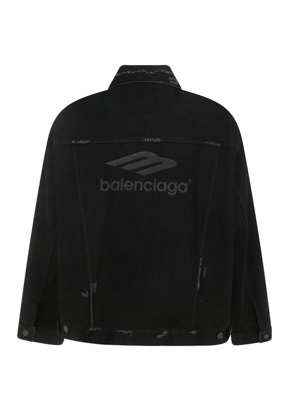 3B Sports Icon Large Fit Jacket - Black