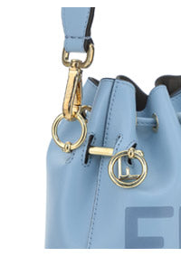 Mon Tresor Leather Mini Bag - Blue