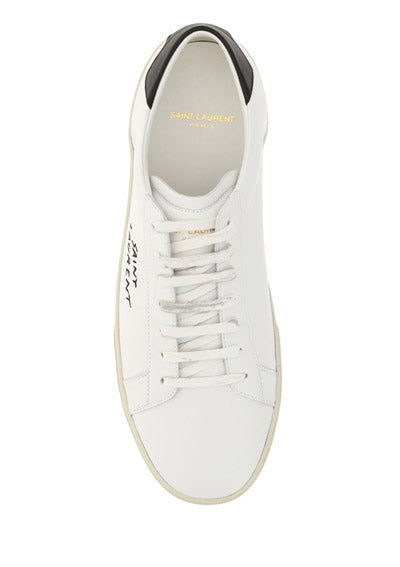 Court Classic Logo Embroidered Sneakers