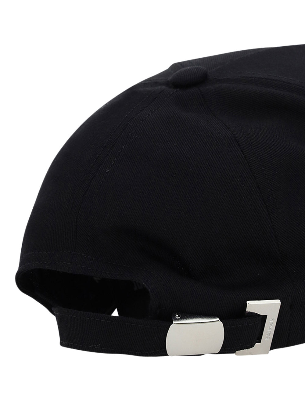 Cotton Cap with Logo - Black