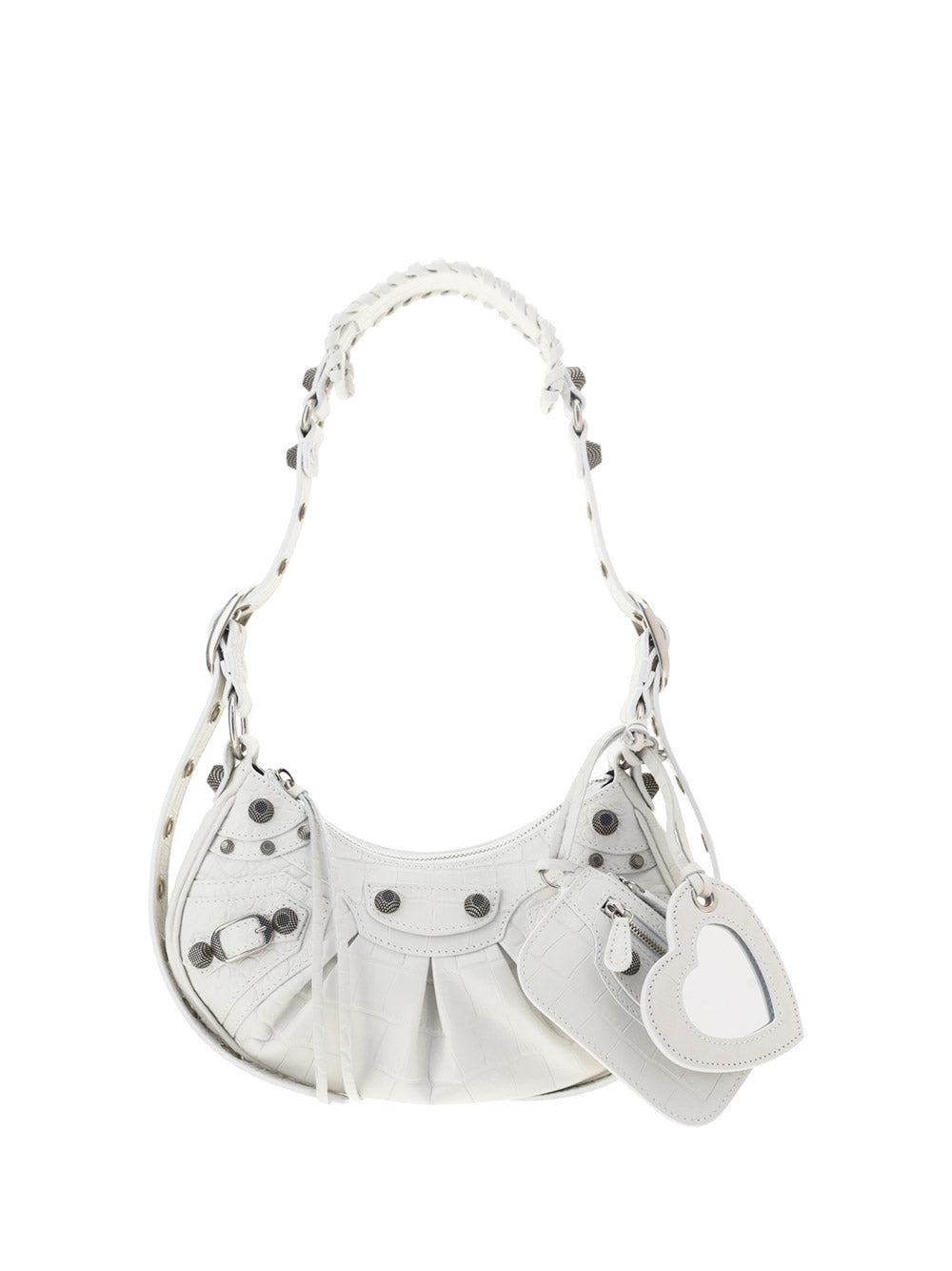 Le Cagole XS Shoulder Bag - White