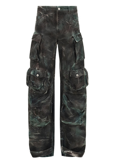 Fern Camouflage Pants - Green