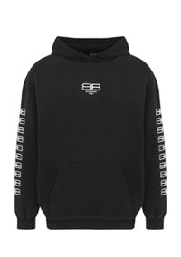 BB Paris Icon Hoodie Medium Fit - Black