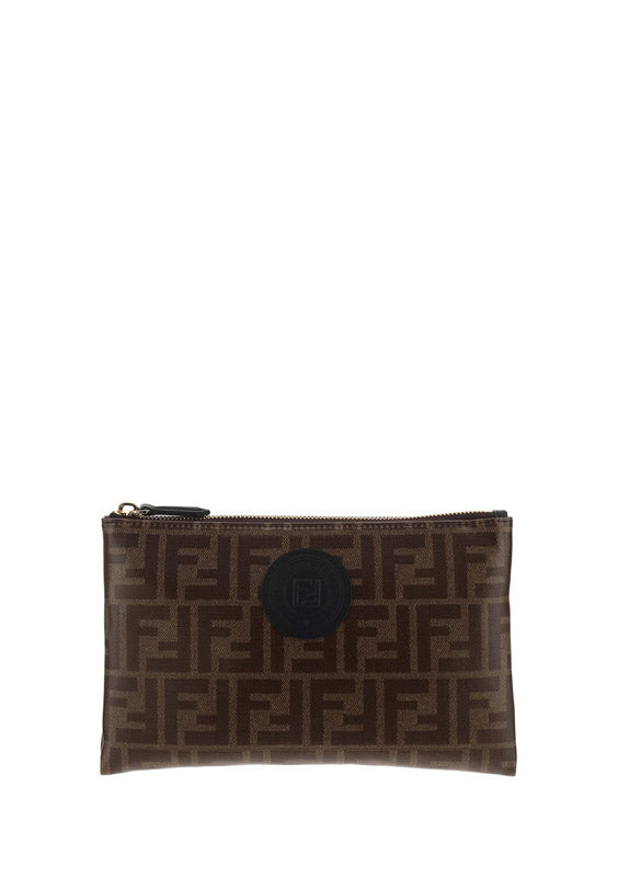 Small Flat Pouch - Brown