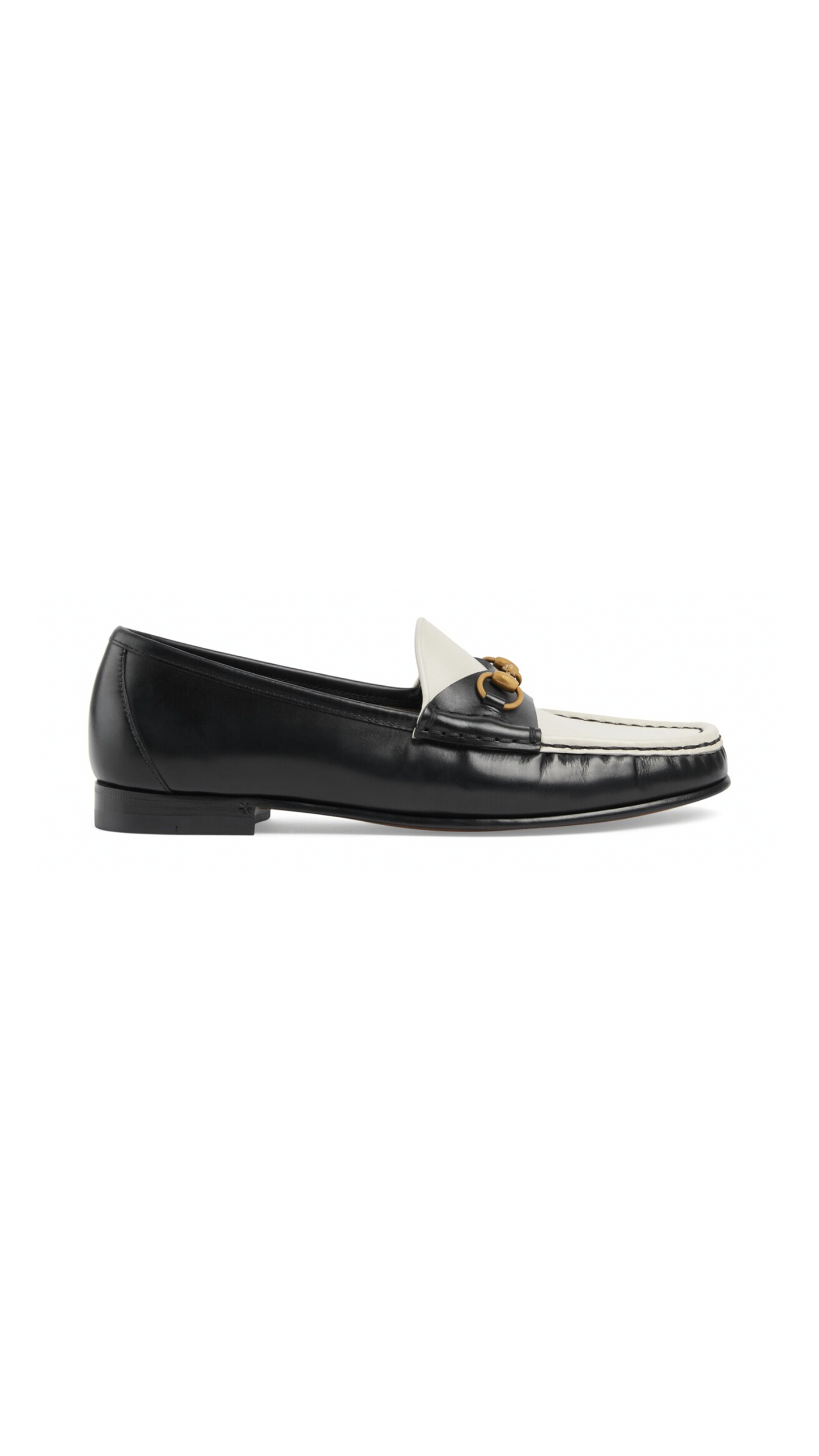 1953 Horsebit Loafer - Black/White – Amuze