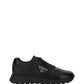 Prax 01 Sneakers in Nylon & Leather - Black