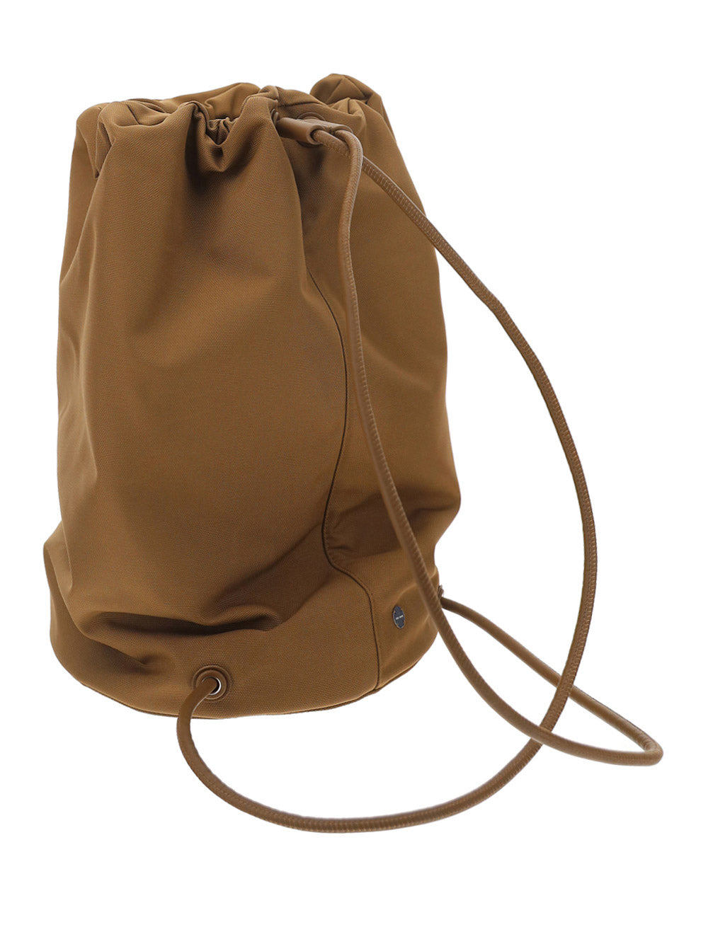 Sporty Backpack in Nylon - Taupe