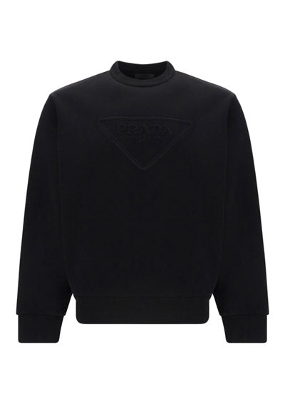 Embossed Logo Sweatshirt - Black