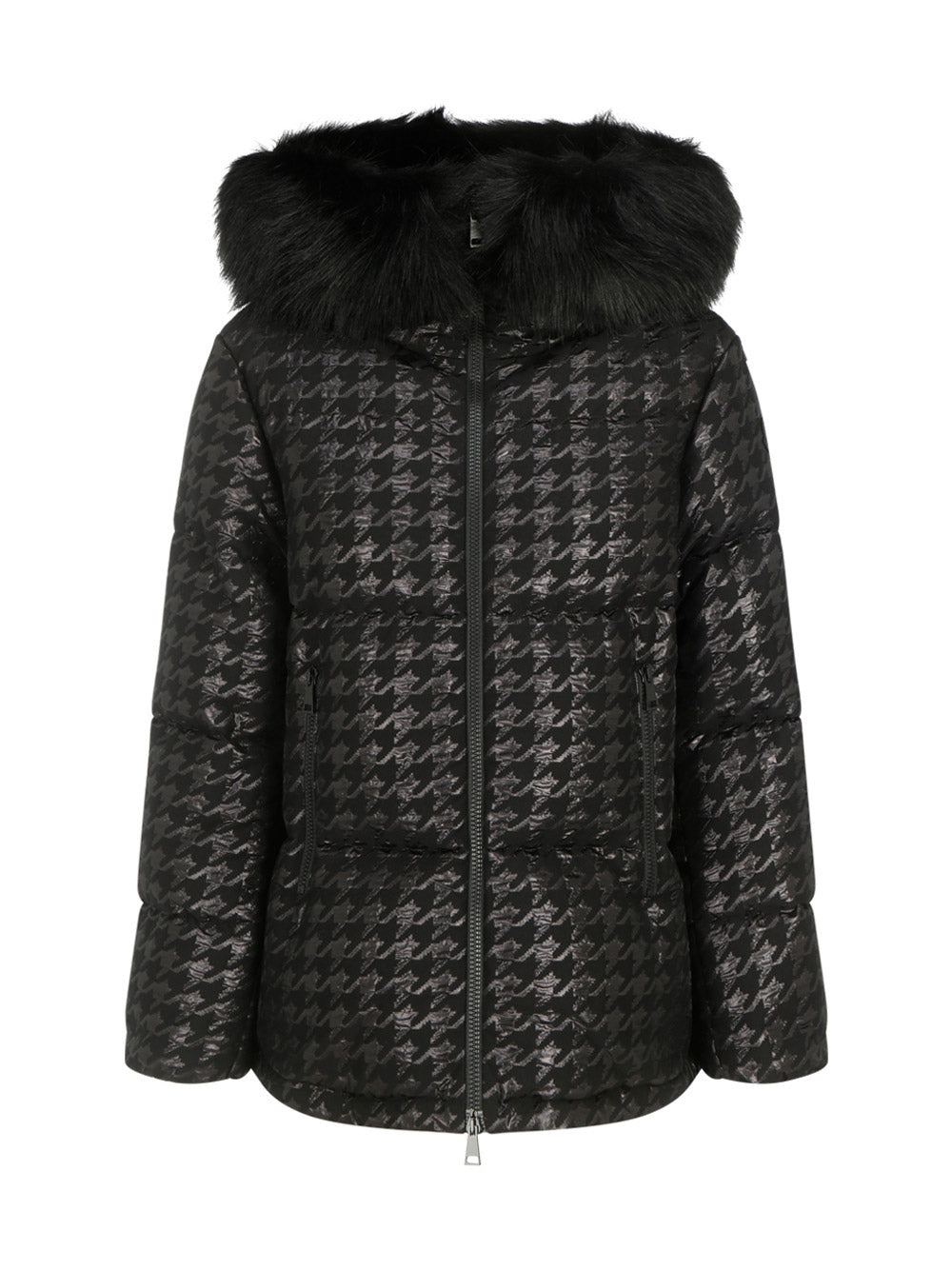 Chambres Short Down Jacket - Black