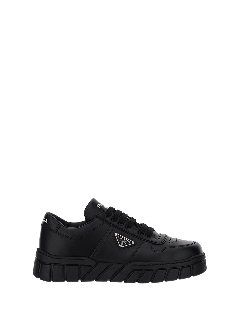 Leather Sneakers - Black.