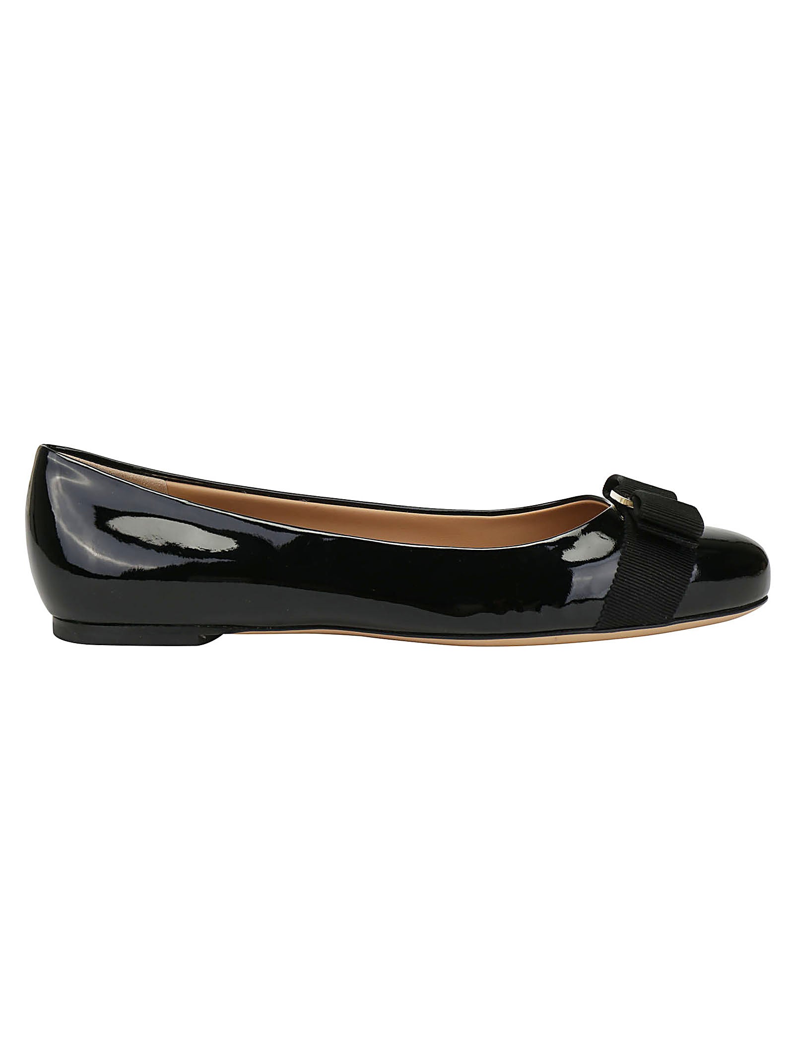 Ferragamo Varina Flats - Black