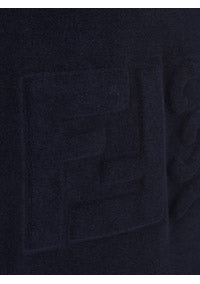 Terry Cotton T-Shirt - Navy