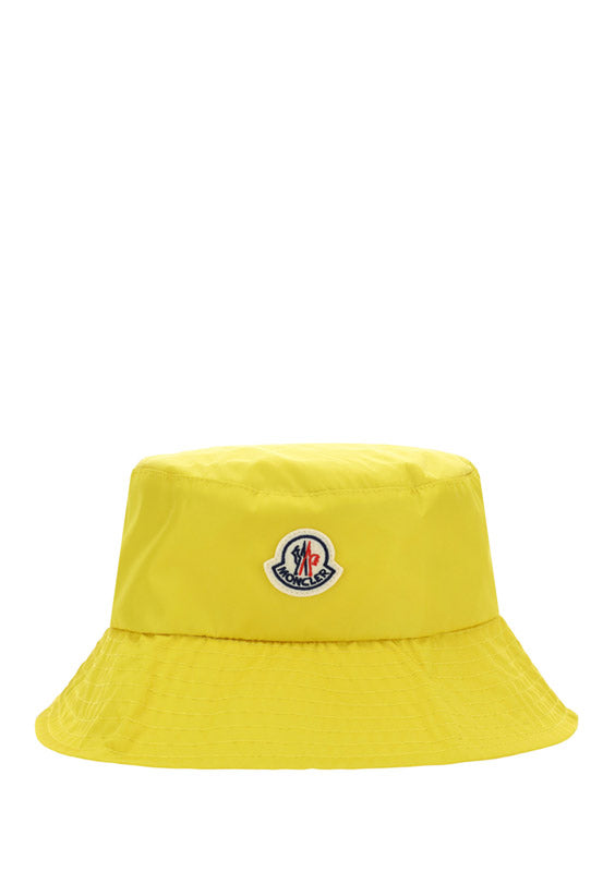 Nylon Bucket Hat - Yellow