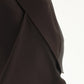Double Satin Miniskirt - Cocoa Brown