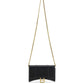 Hourglass Wallet on Chain - Black .