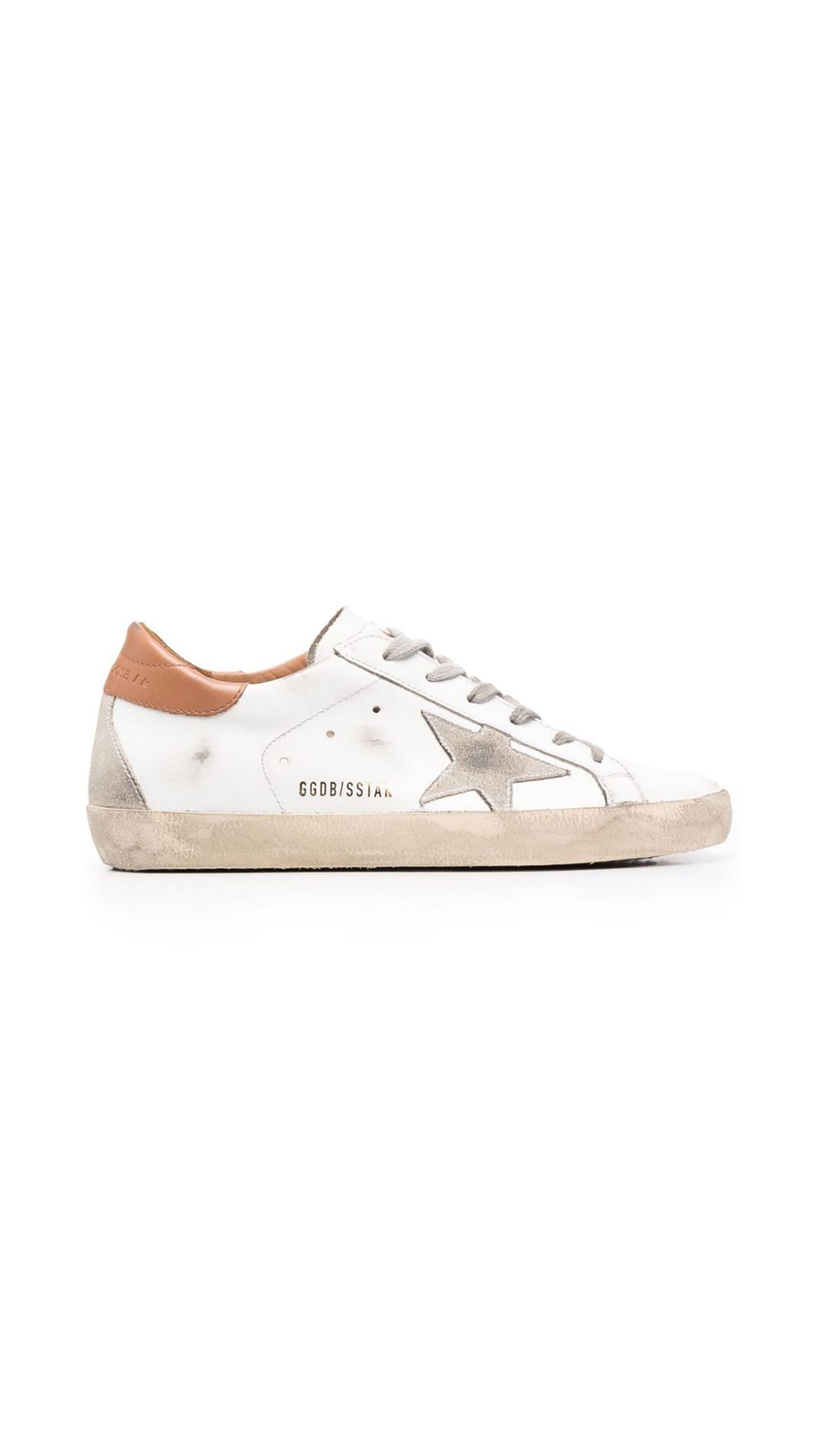 Super-star Sneakers - White/Tan