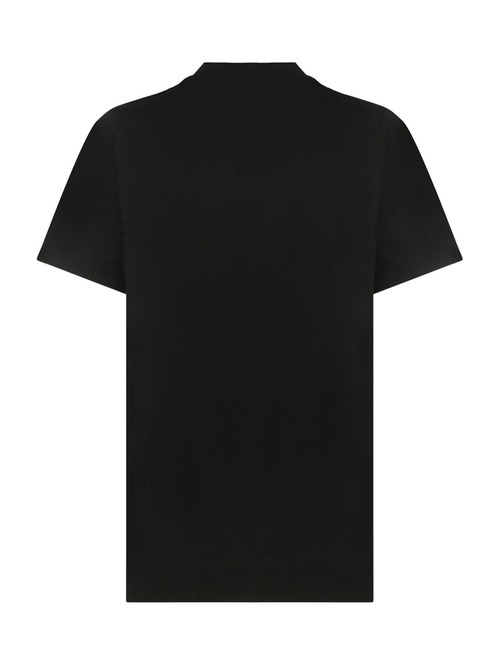 Logo Print Cotton T-shirt - Black