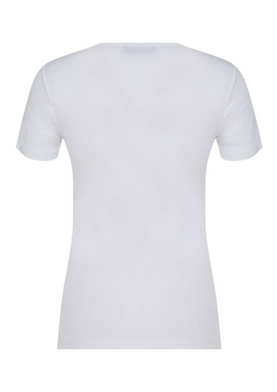 Organic-Cotton Mini Fit T-Shirt - White