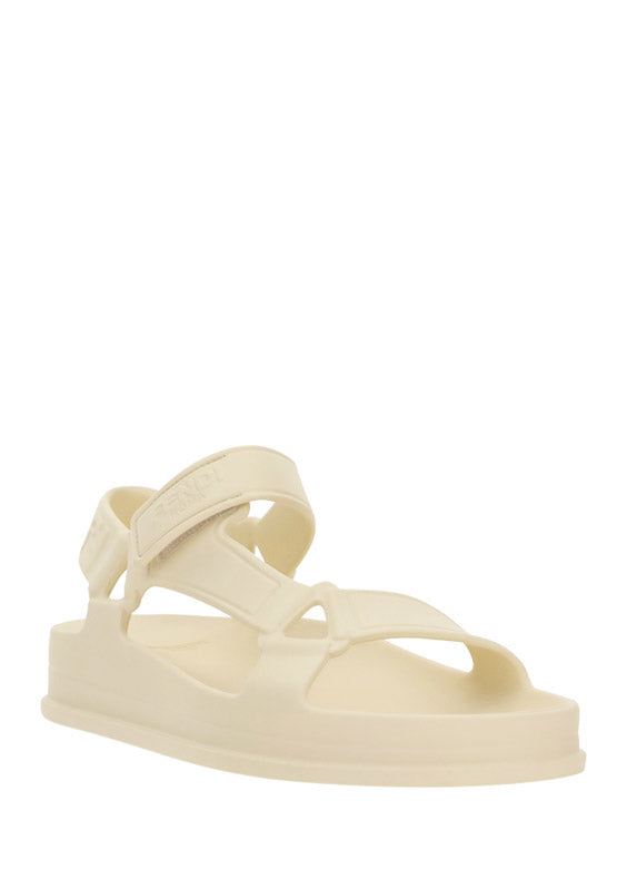 Rubber Sandals - Ivory