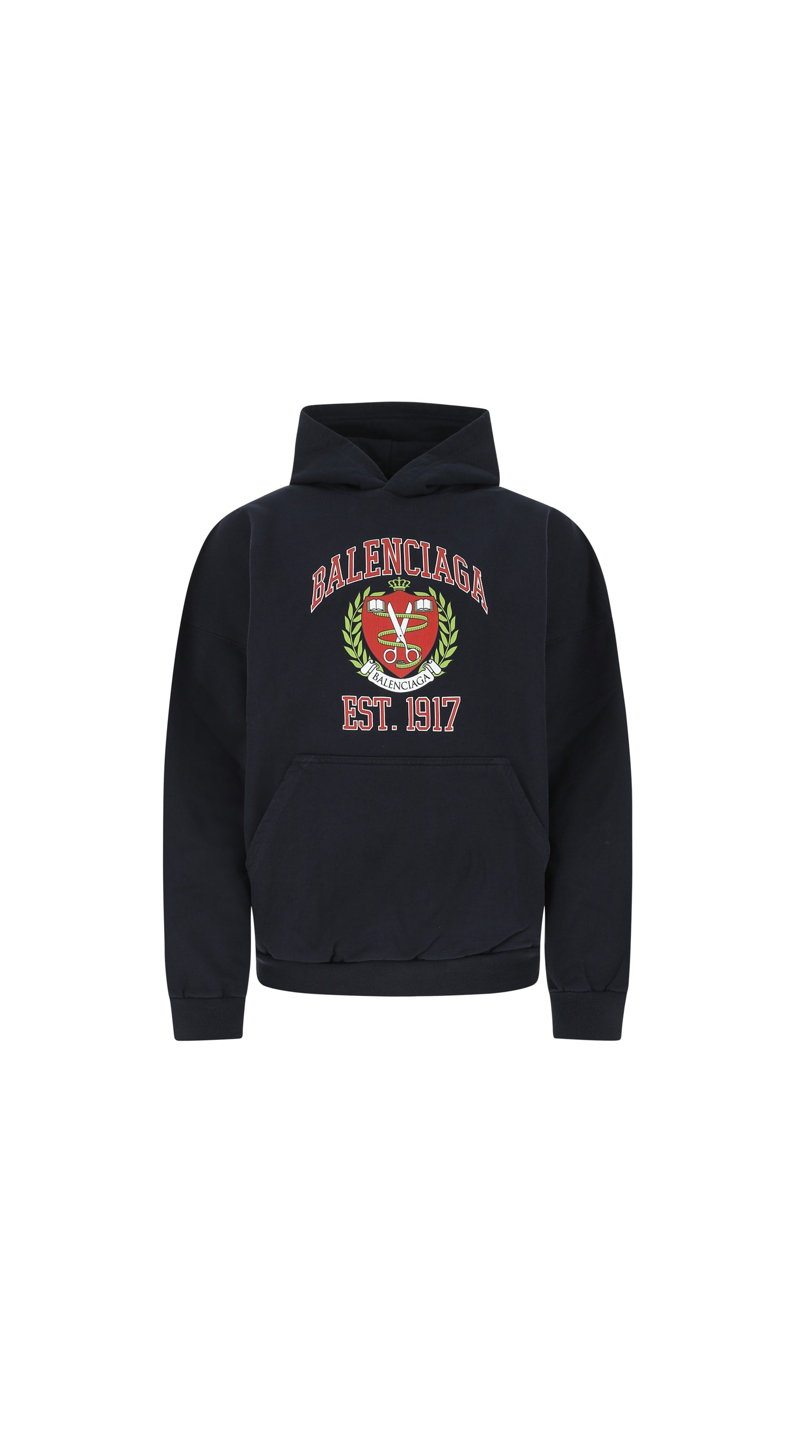 College Wide Fit Hoodie - Navy