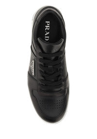 Downtown Leather Sneakers - Black