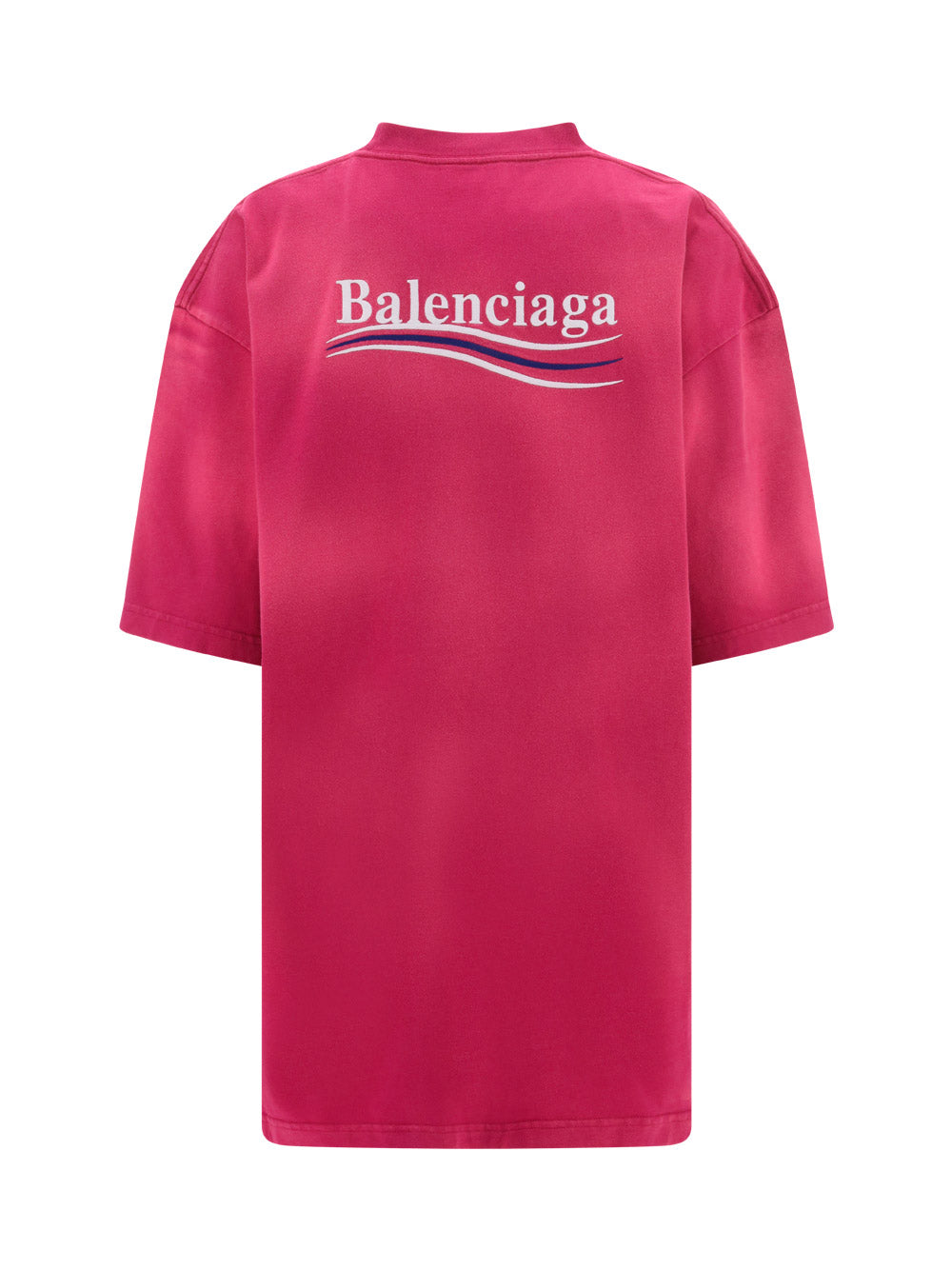 Political Campaign Large Fit T-Shirt - Pink.