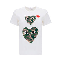 Heart Eyes T-shirt - White