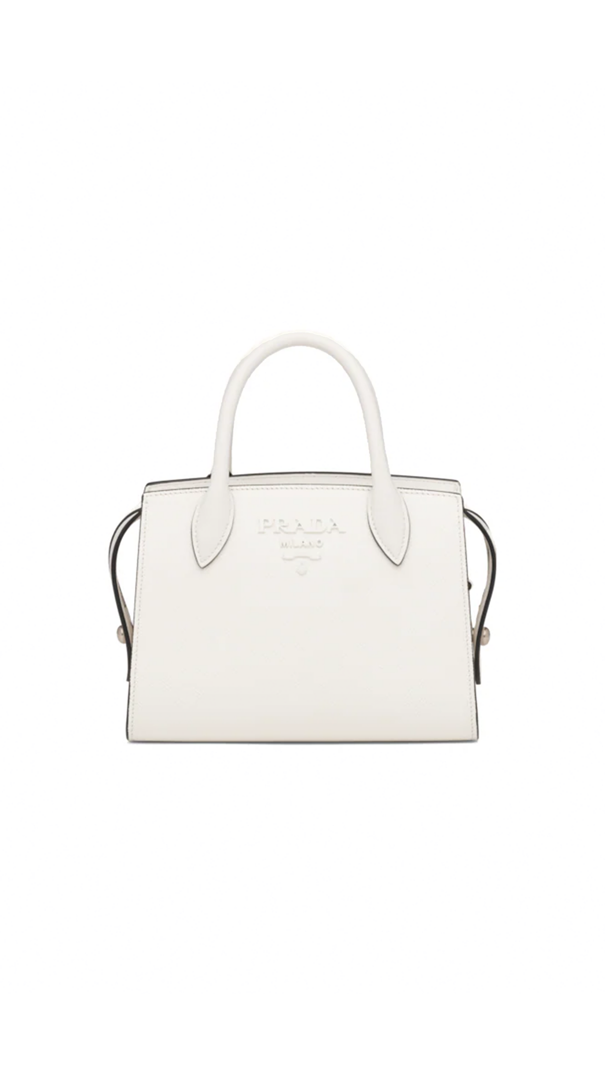 Prada white small sales bag