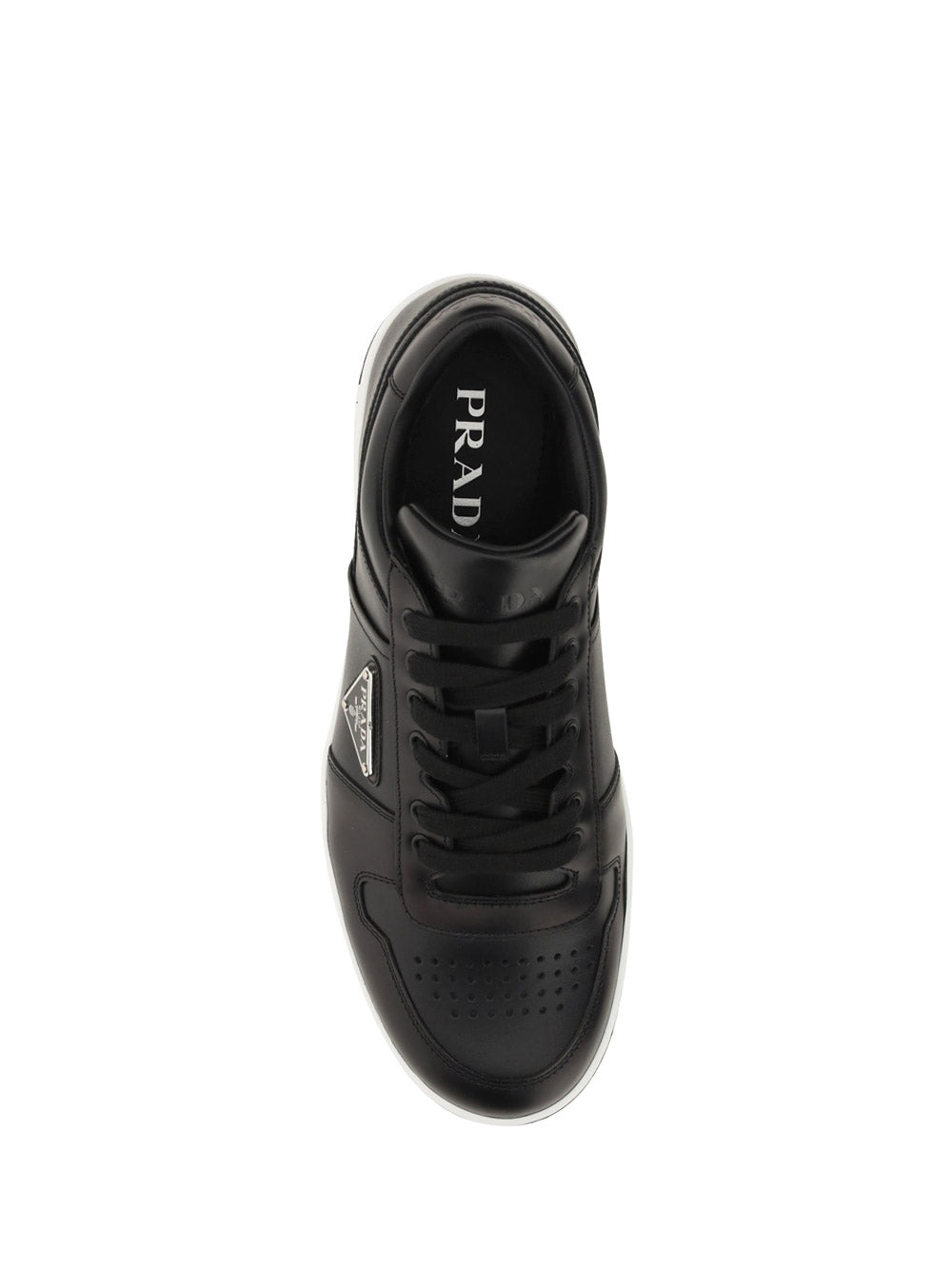 Downtown Leather Sneakers - Black