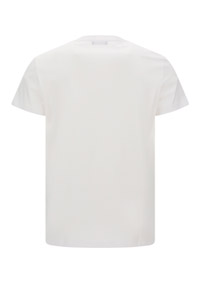 Cotton Printed Balmain Paris Logo T-shirt - White