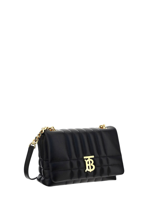 Mini Quilted Lambskin Lola Satchel - Black