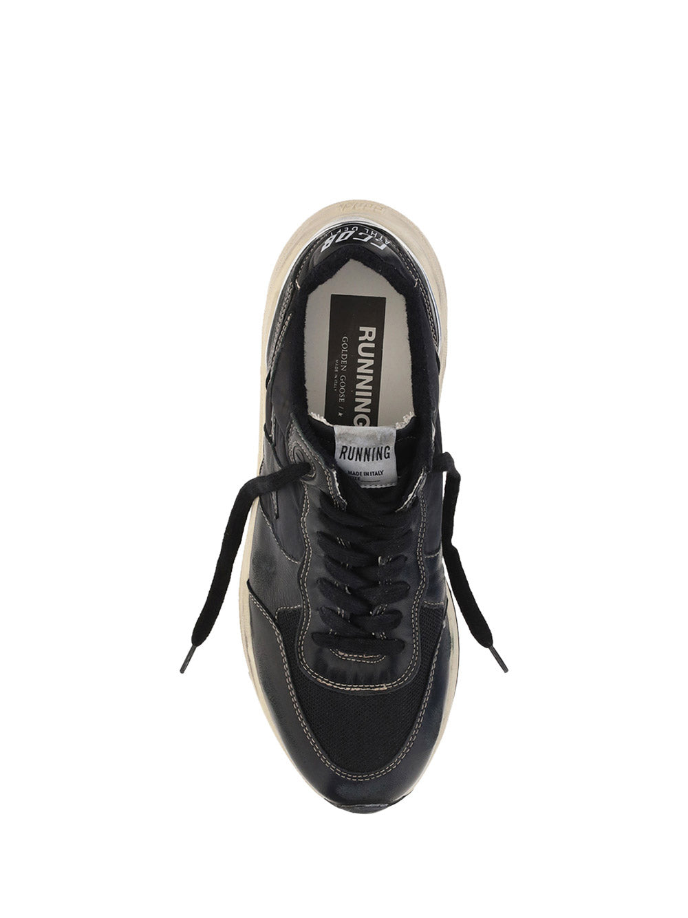 Running Sole Sneakers - Black