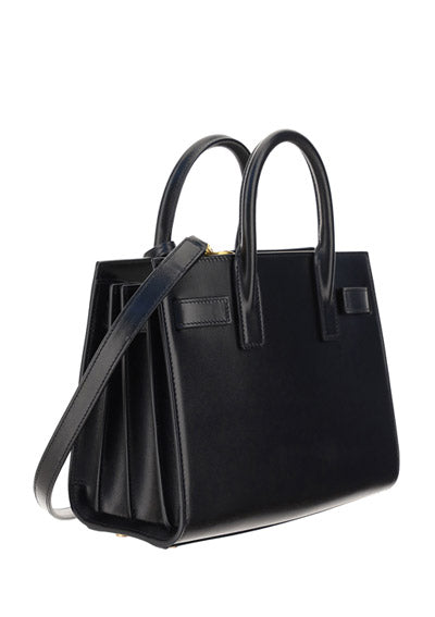 Sac de Jour Nano in Smooth Leather - Black