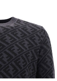 FF Wool Jumper - Black