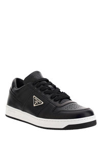 Downtown Leather Sneakers - Black