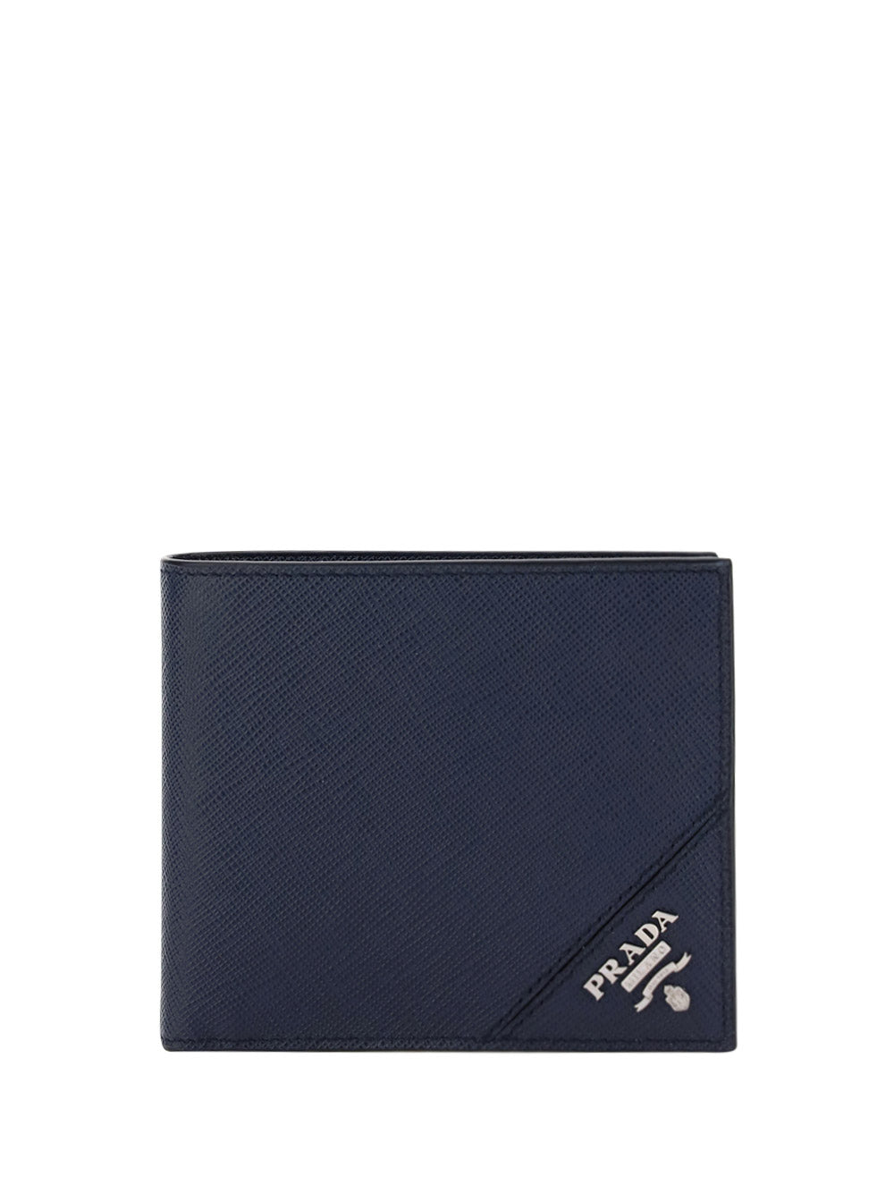 Saffiano Leather Wallet - Navy