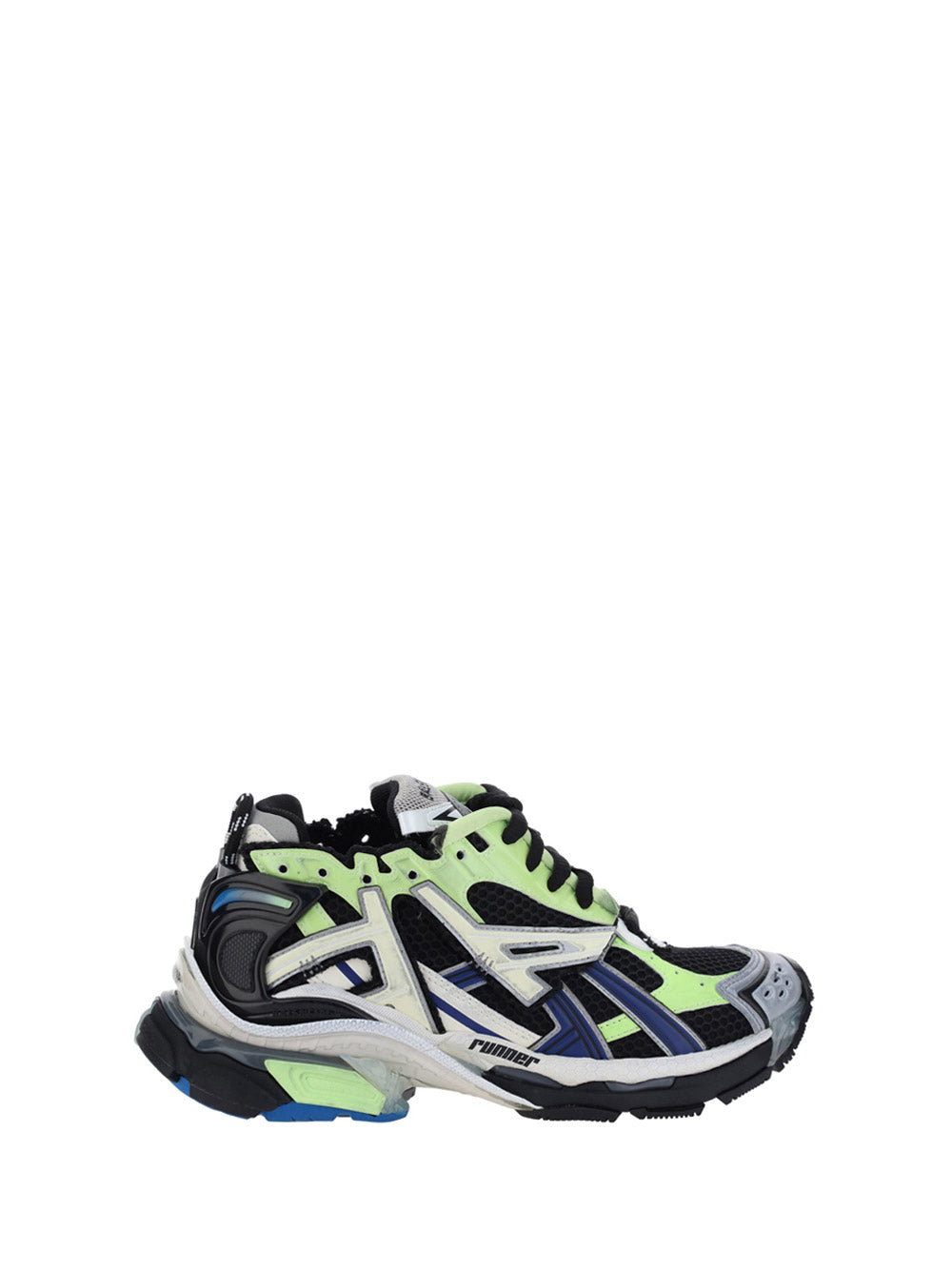 Runner Sneaker - Green / Blue / Grey