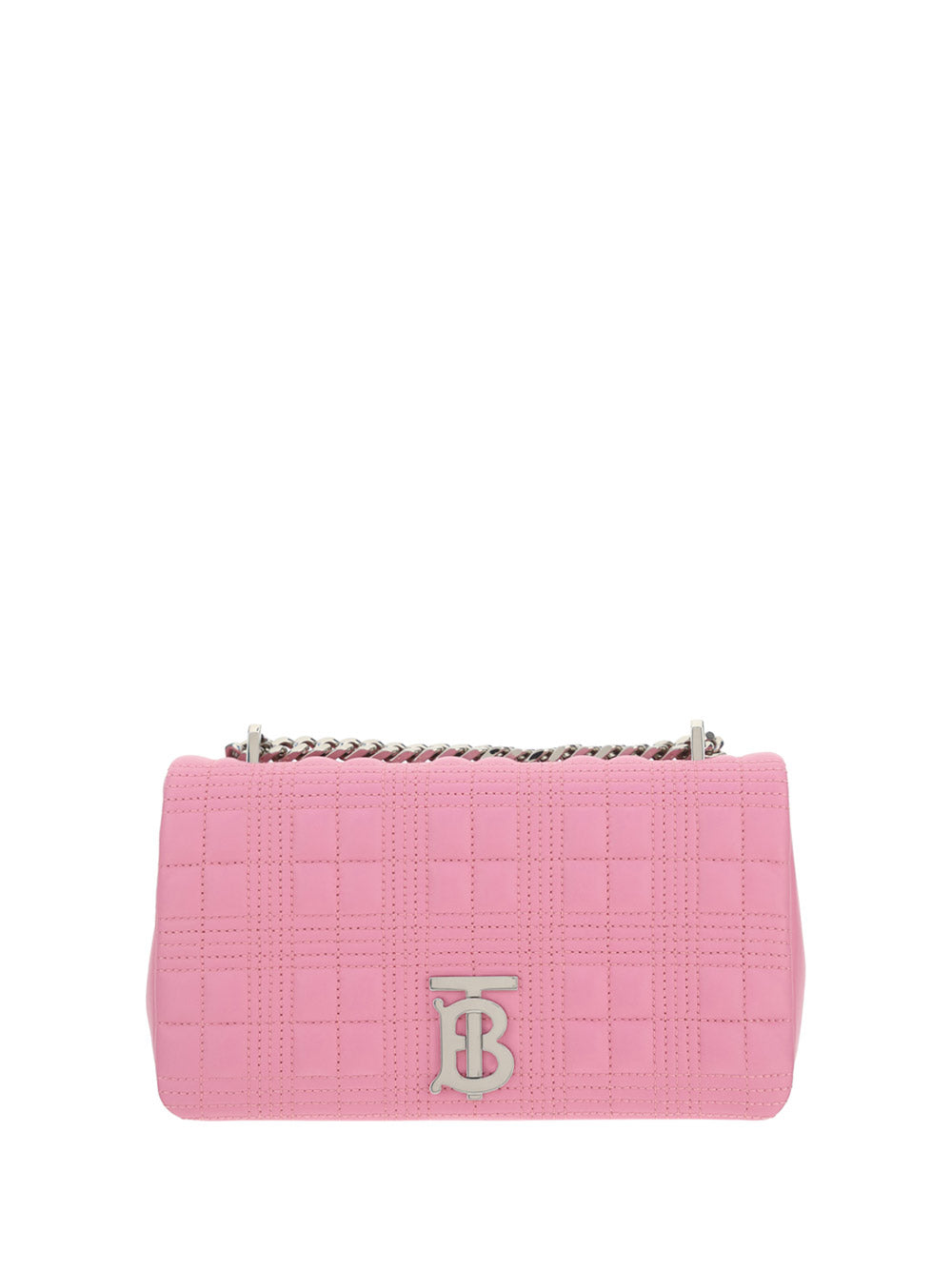 Small Quilted Lambskin Lola Bag - Primrose Pink