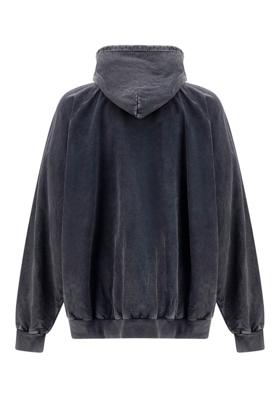 College 1917 Hoodie Oversized - Black