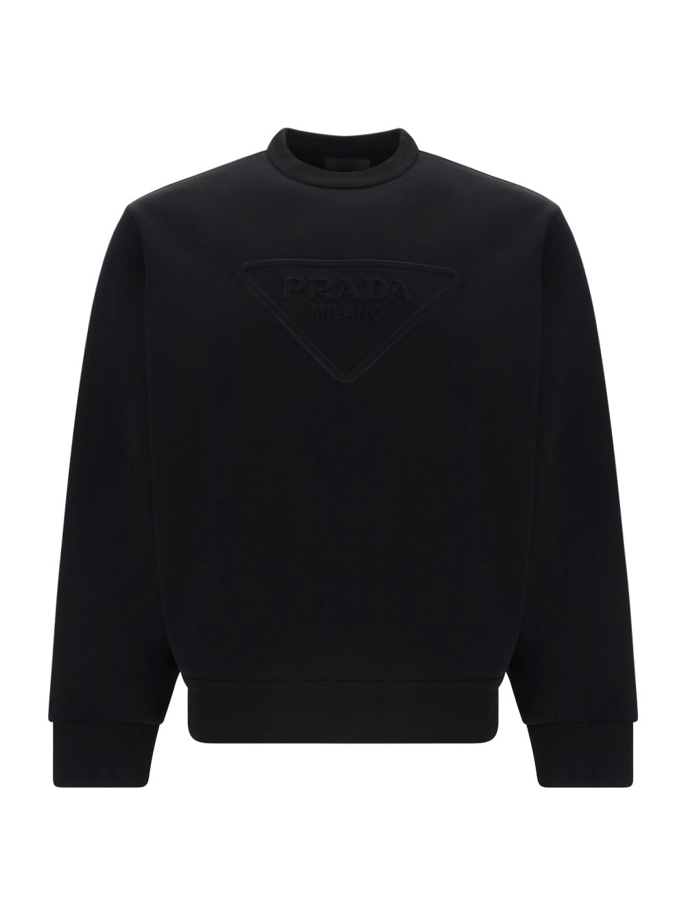 Embossed Logo Sweatshirt - Black